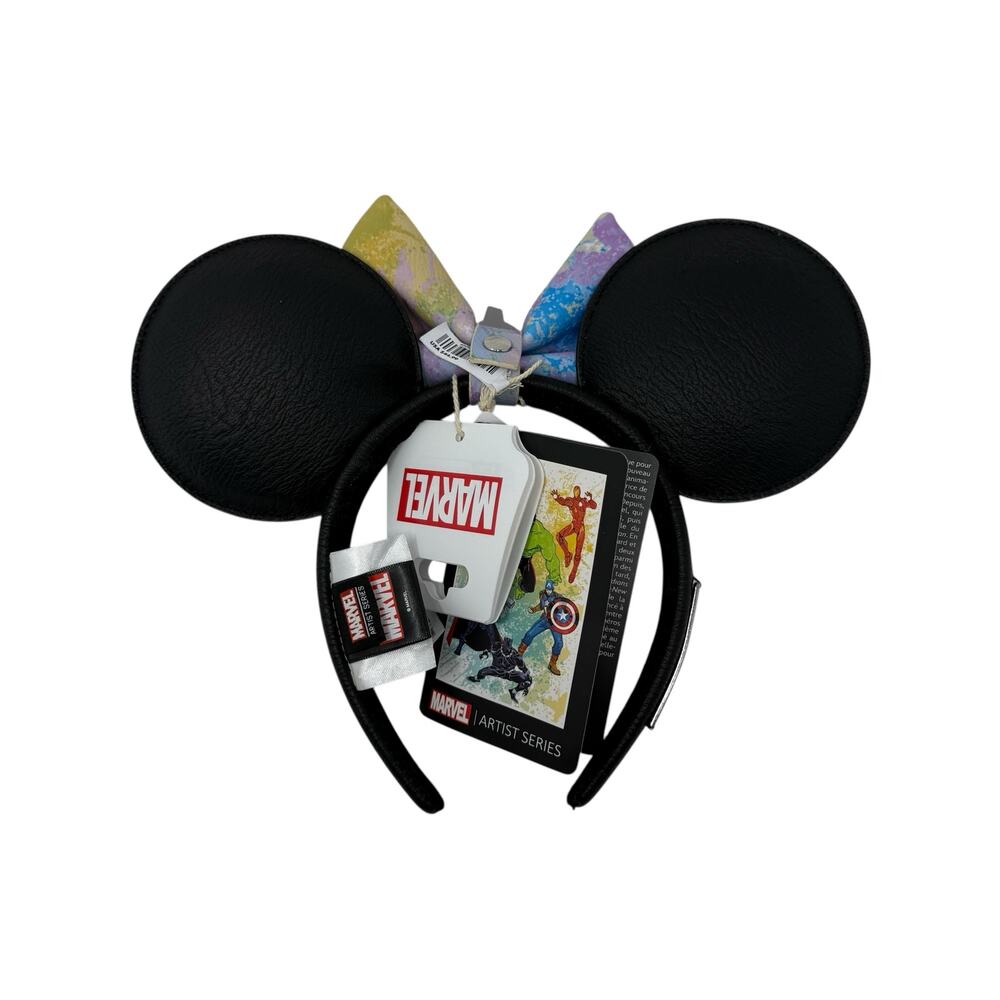 NWT Disney Marvel Avengers Mickey Ears Loungefly Hero Theme Parks Collector - Picture 4 of 14